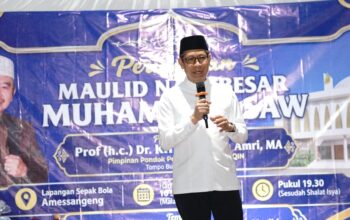 Peringati Maulid di Amessangeng, Wabup Soppeng Minta Maaf di Hadapan Ribuan Warga, Ada Apa?