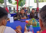 Hangatnya HUT ke-81 TNI di Bone, Prajurit, Pedagang dan Warga Berbaur