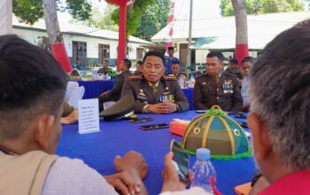 Hangatnya HUT ke-81 TNI di Bone, Prajurit, Pedagang dan Warga Berbaur