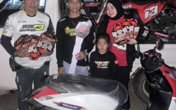 Tampil Perdana di Sulawesi, Dhanu Ramadhan Raih Juara Umum U-23 Kejurnas Grasstrack 2026 di Bone