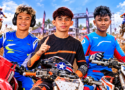 M. Zidan, M. Athar dan Aldo Bilkis Siap Ramaikan Bhayangkara Cup III Grasstrack dan Motocross di Soppeng
