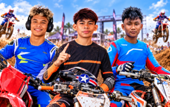 M. Zidan, M. Athar dan Aldo Bilkis Siap Ramaikan Bhayangkara Cup III Grasstrack dan Motocross di Soppeng